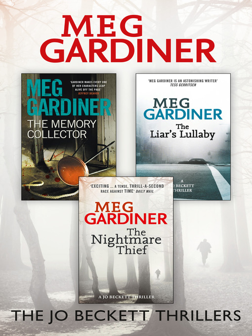 Cover image for Meg Gardiner 3-Book Thriller Collection